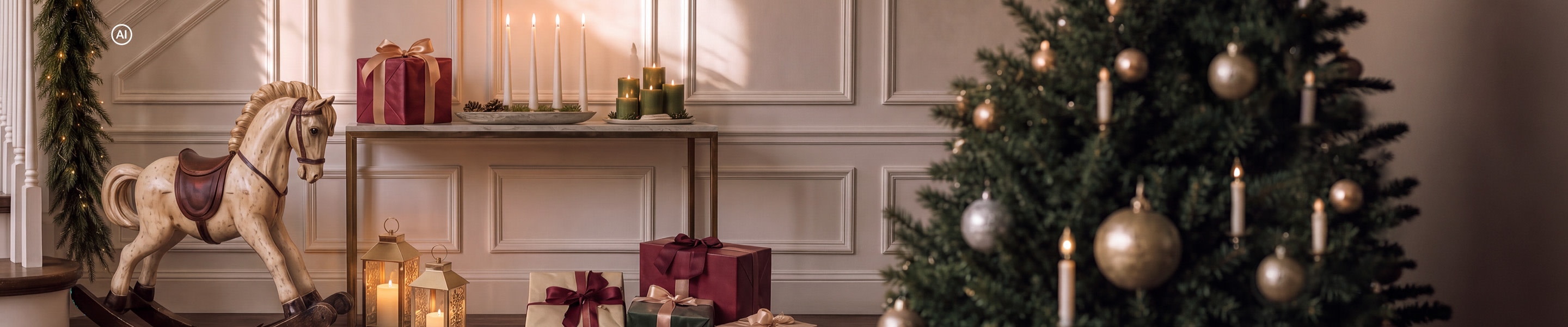 Weihnachtliche Dekowelt