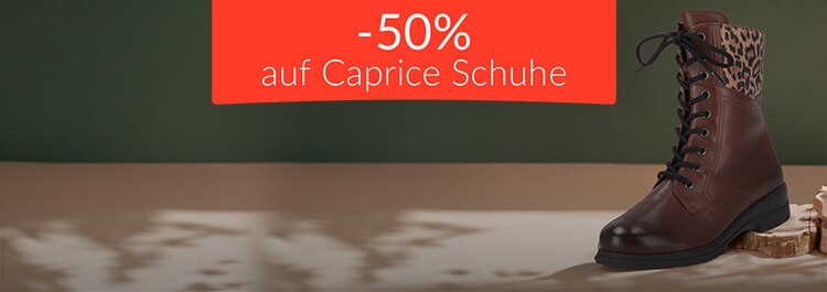 Caprice Schuhe 50% reduziert