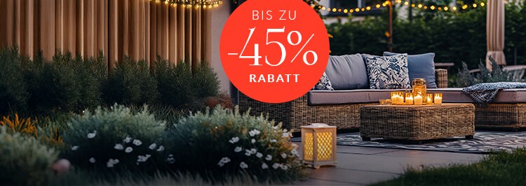 Jetzt bis zu -45% sparen