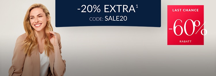 Fashion Deals: -20 % extra