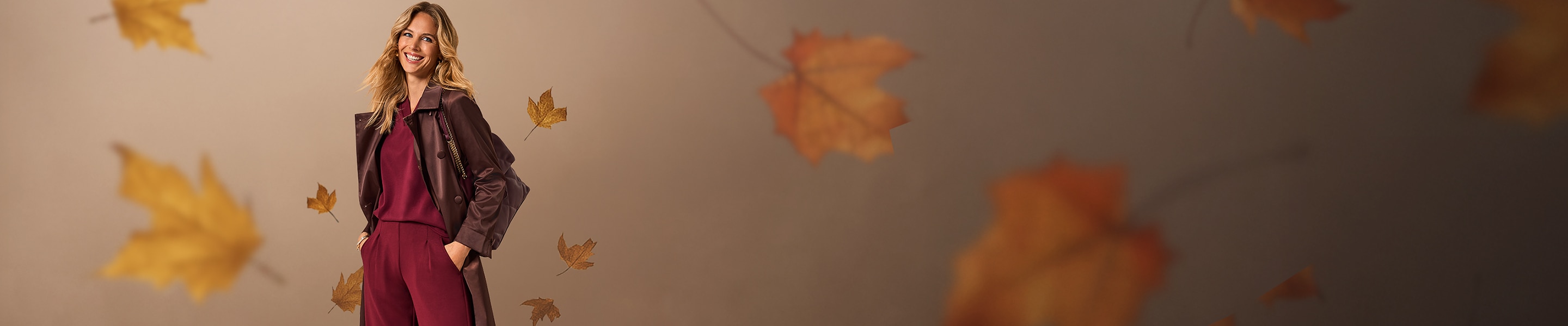 Mode für den goldenen Herbst